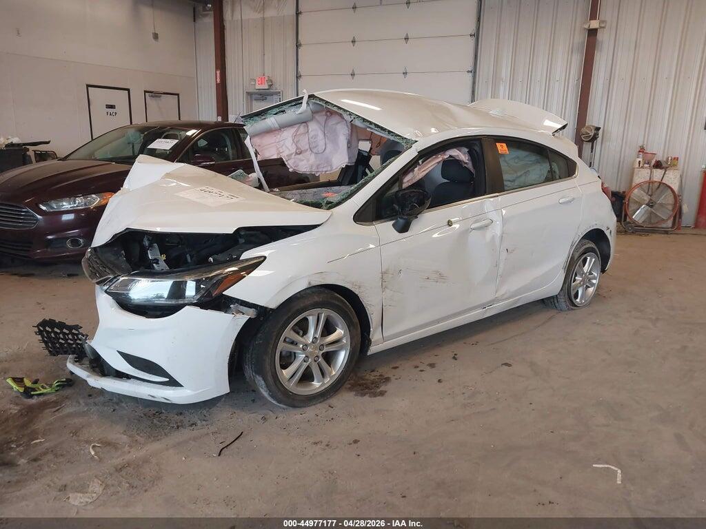 3G1BE6SM1JS532499 2018 CHEVROLET CRUZE photo no. 2