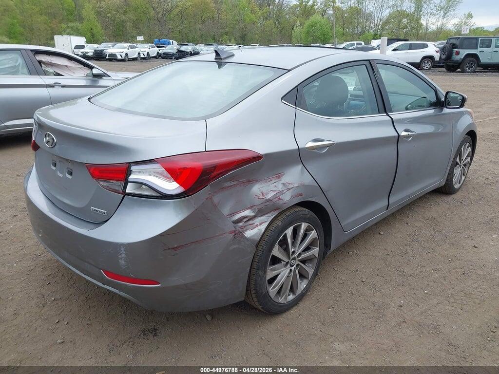 KMHDH4AE1EU036562 2014 HYUNDAI ELANTRA photo no. 4