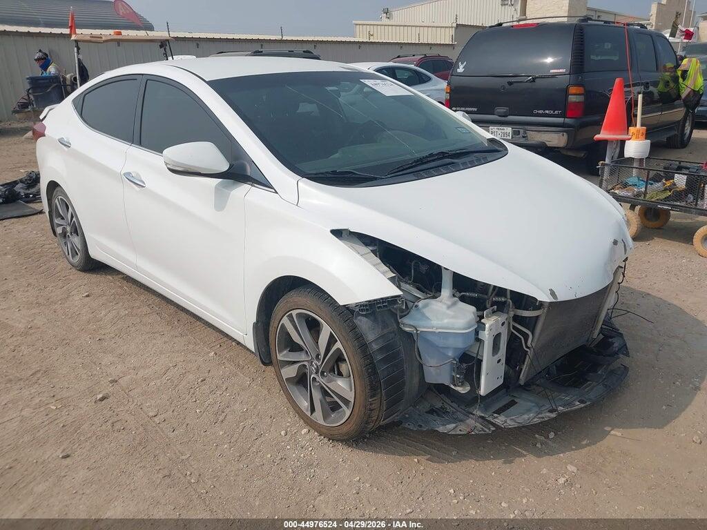 5NPDH4AE5EH515307 2014 HYUNDAI ELANTRA photo no. 1