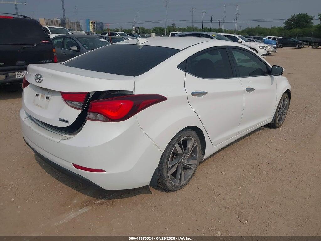 5NPDH4AE5EH515307 2014 HYUNDAI ELANTRA photo no. 4