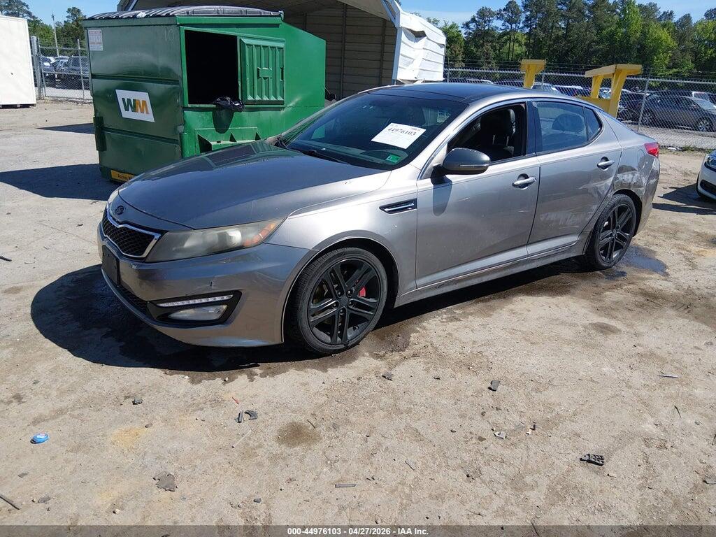 5XXGR4A69DG215458 2013 KIA OPTIMA photo no. 2