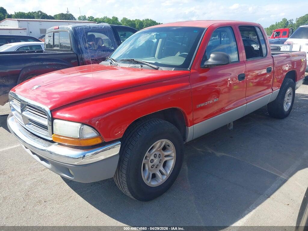 1B7HL2AX31S271271 2001 DODGE DAKOTA photo no. 2