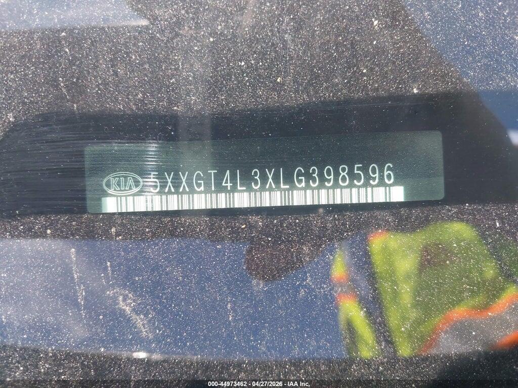 5XXGT4L3XLG398596 2020 KIA OPTIMA photo no. 9