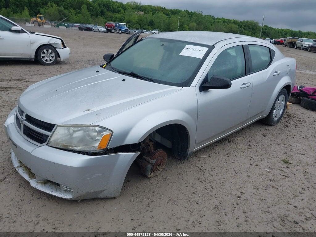 1B3LC46K18N120944 2008 DODGE AVENGER photo no. 2