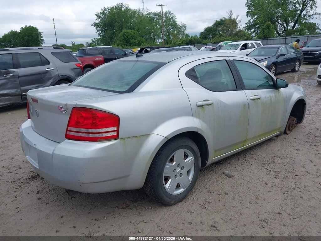 1B3LC46K18N120944 2008 DODGE AVENGER photo no. 4