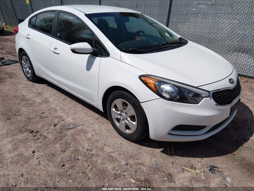 KNAFK4A66G5609621 2016 KIA FORTE photo no. 1