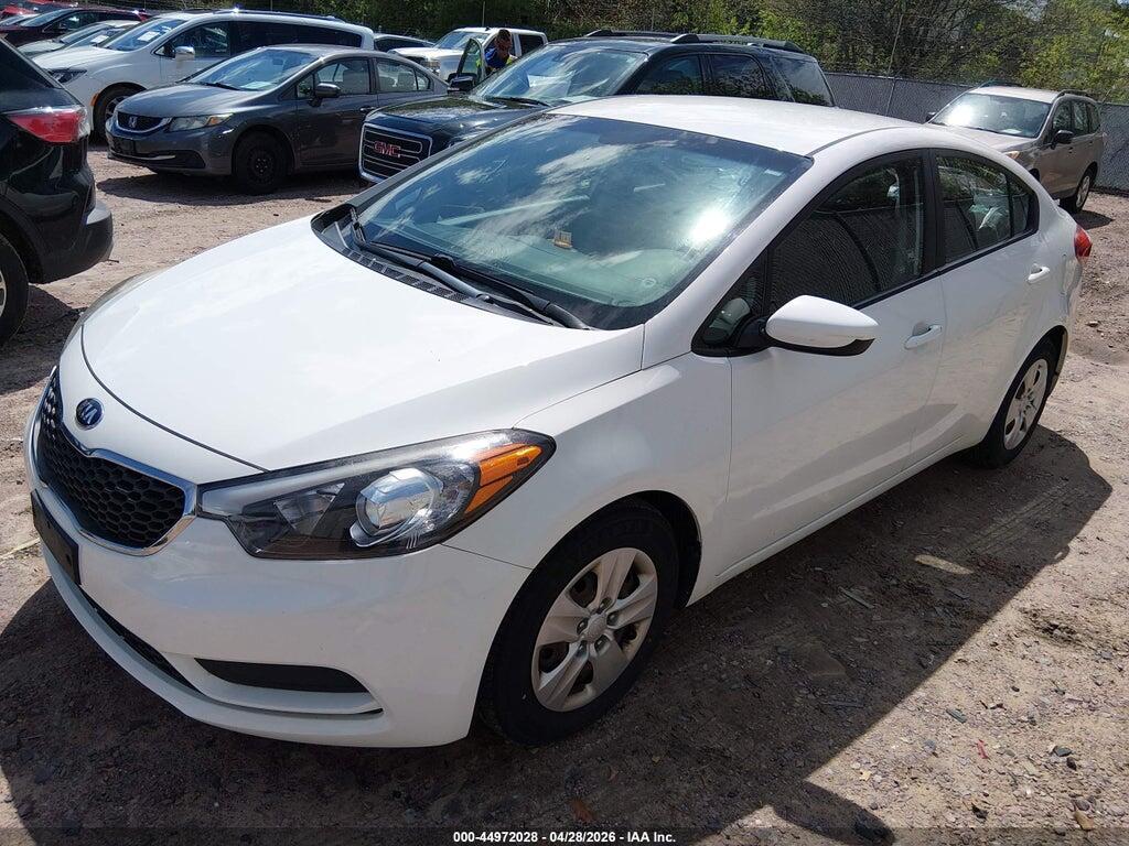 KNAFK4A66G5609621 2016 KIA FORTE photo no. 2
