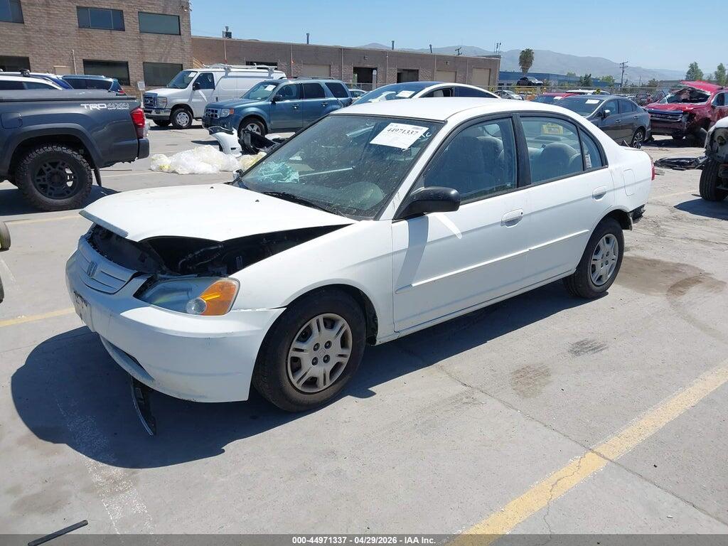 2HGES16542H598795 2002 HONDA CIVIC photo no. 2