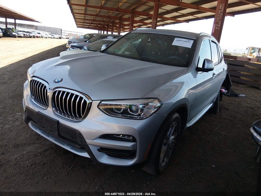 5UXTY3C03M9H02500 2021 BMW X3 photo no. 2