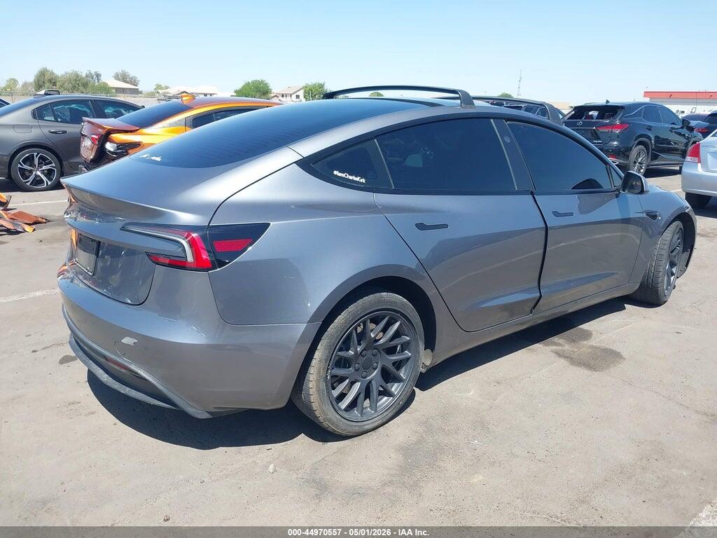5YJ3E1EA0RF863384 2024 TESLA MODEL 3 photo no. 4