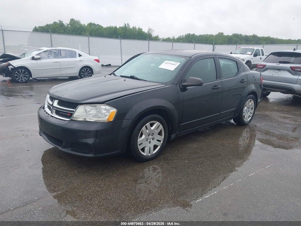 1C3CDZAB1CN237419 2012 DODGE AVENGER photo no. 2