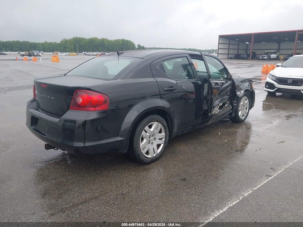 1C3CDZAB1CN237419 2012 DODGE AVENGER photo no. 4