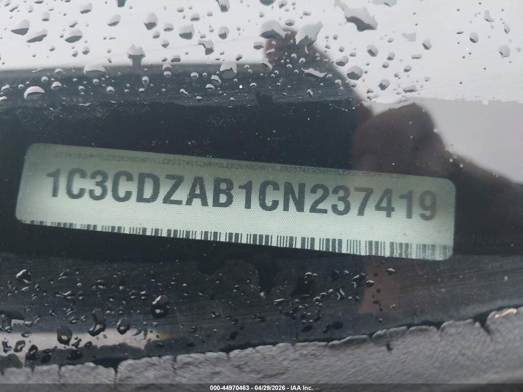 1C3CDZAB1CN237419 2012 DODGE AVENGER photo no. 9
