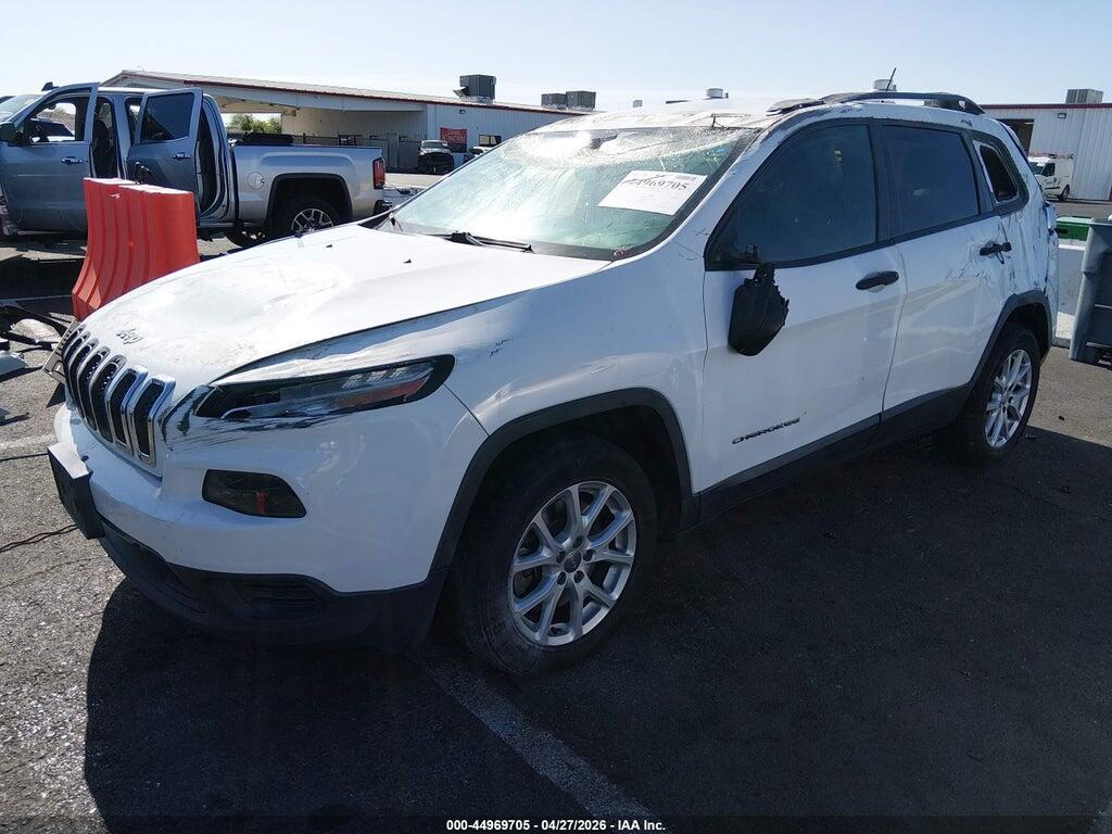 1C4PJLAB1GW158965 2016 JEEP CHEROKEE photo no. 2