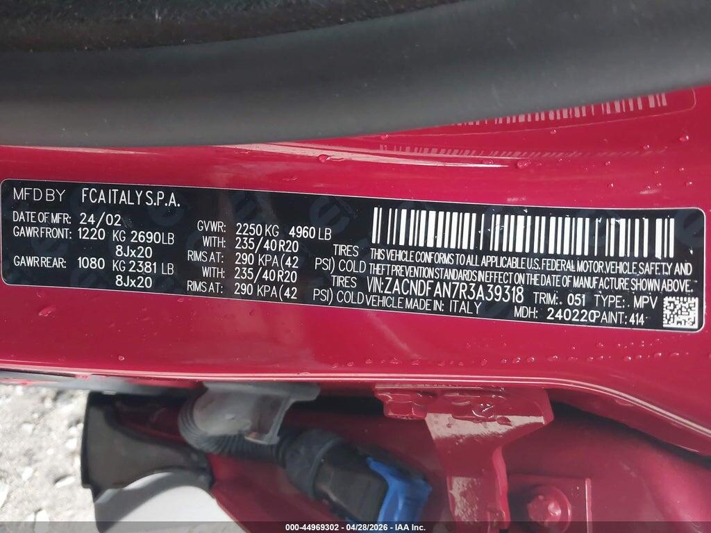 ZACNDFAN7R3A39318 2024 DODGE HORNET photo no. 9
