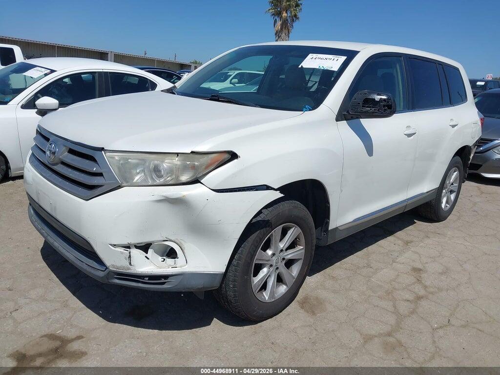 5TDZA3EH0CS022666 2012 TOYOTA HIGHLANDER photo no. 2