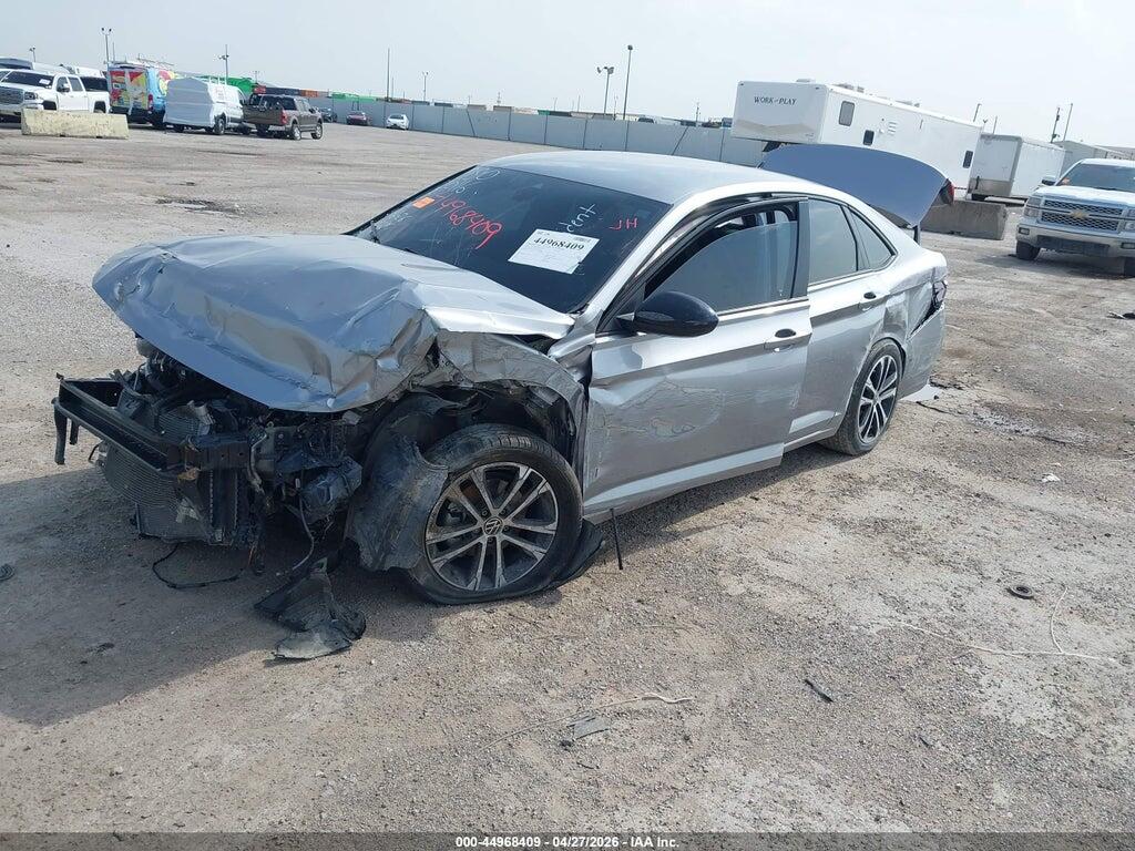 3VWBM7BU0NM015380 2022 VOLKSWAGEN JETTA photo no. 2