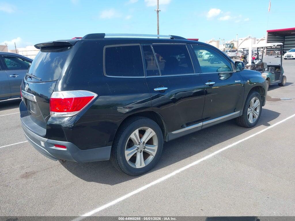 5TDYK3EH5CS068342 2012 TOYOTA HIGHLANDER photo no. 4
