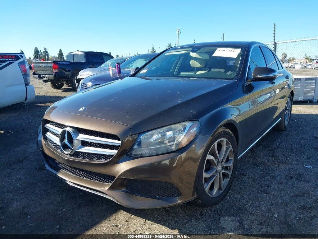 55SWF4JB3FU083819 2015 MERCEDES-BENZ C 300 photo no. 2