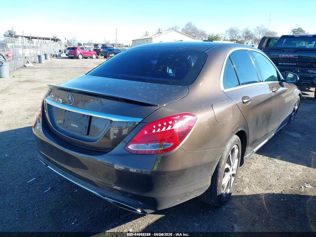 55SWF4JB3FU083819 2015 MERCEDES-BENZ C 300 photo no. 4