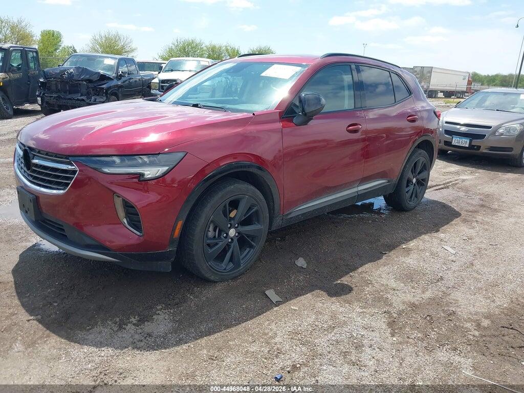 LRBAZLR41MD076325 2021 BUICK ENVISION photo no. 2