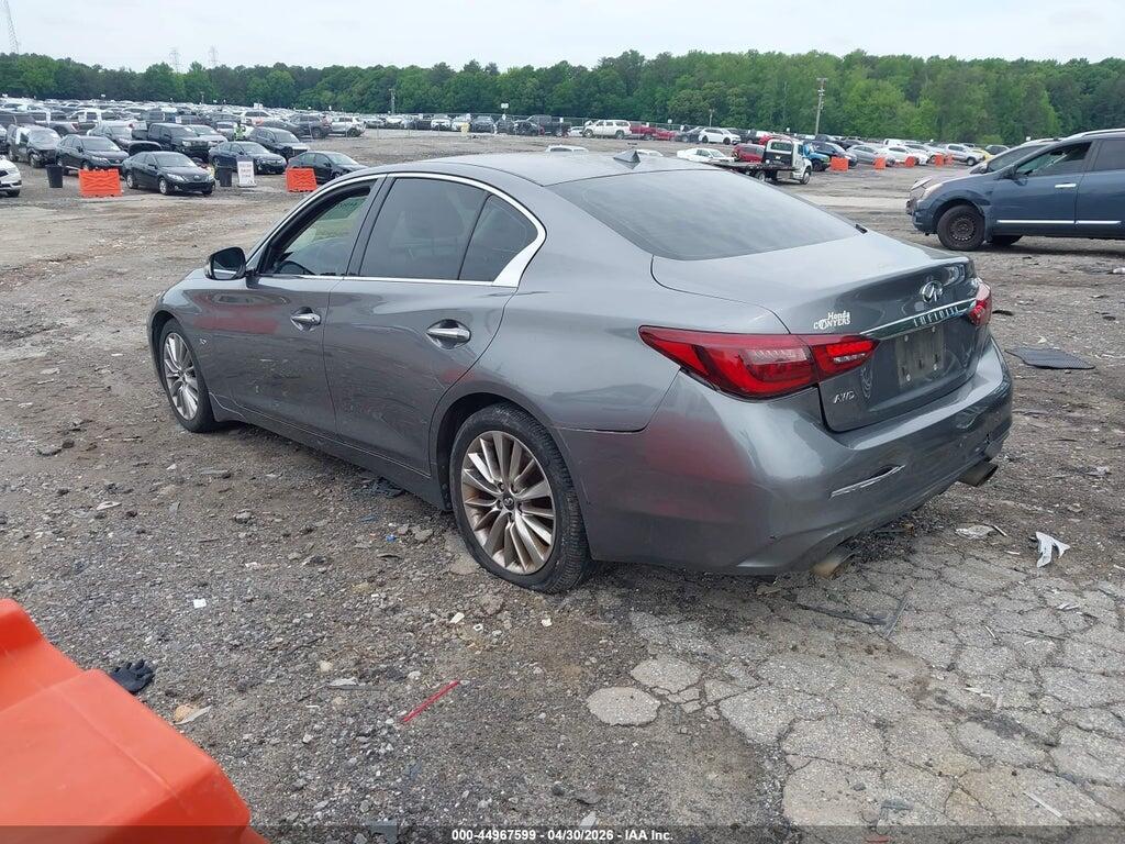JN1EV7AR3JM433340 2018 INFINITI Q50 photo no. 3