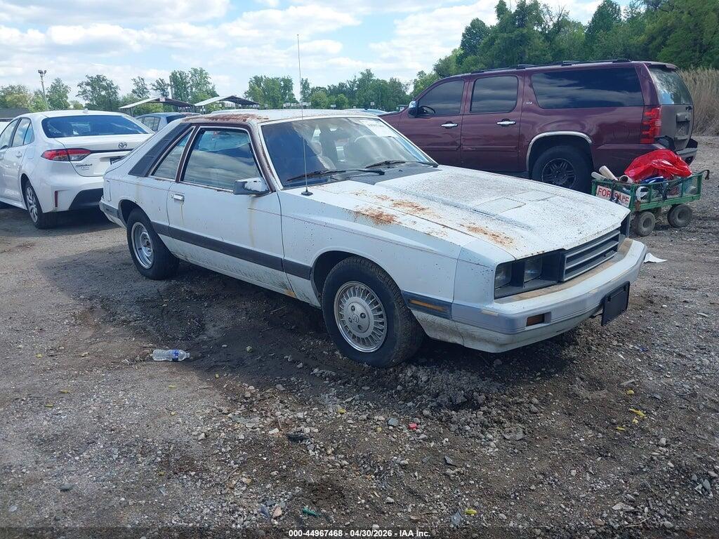 1986 MERCURY CAPRI 1MEBP79A9GF621090