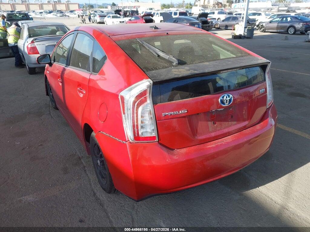 JTDKN3DU5D1630380 2013 TOYOTA PRIUS photo no. 3