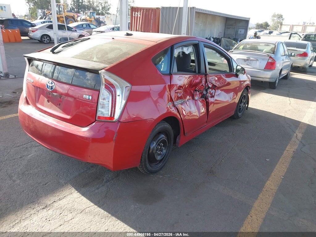 JTDKN3DU5D1630380 2013 TOYOTA PRIUS photo no. 4