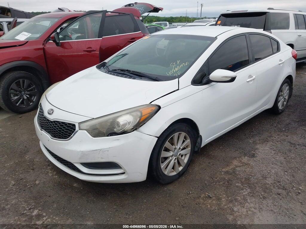 KNAFX4A68E5115646 2014 KIA FORTE photo no. 2