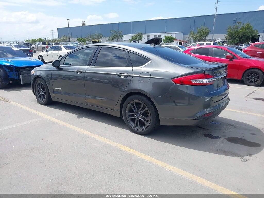 3FA6P0LU7JR139070 2018 FORD FUSION HYBRID photo no. 3