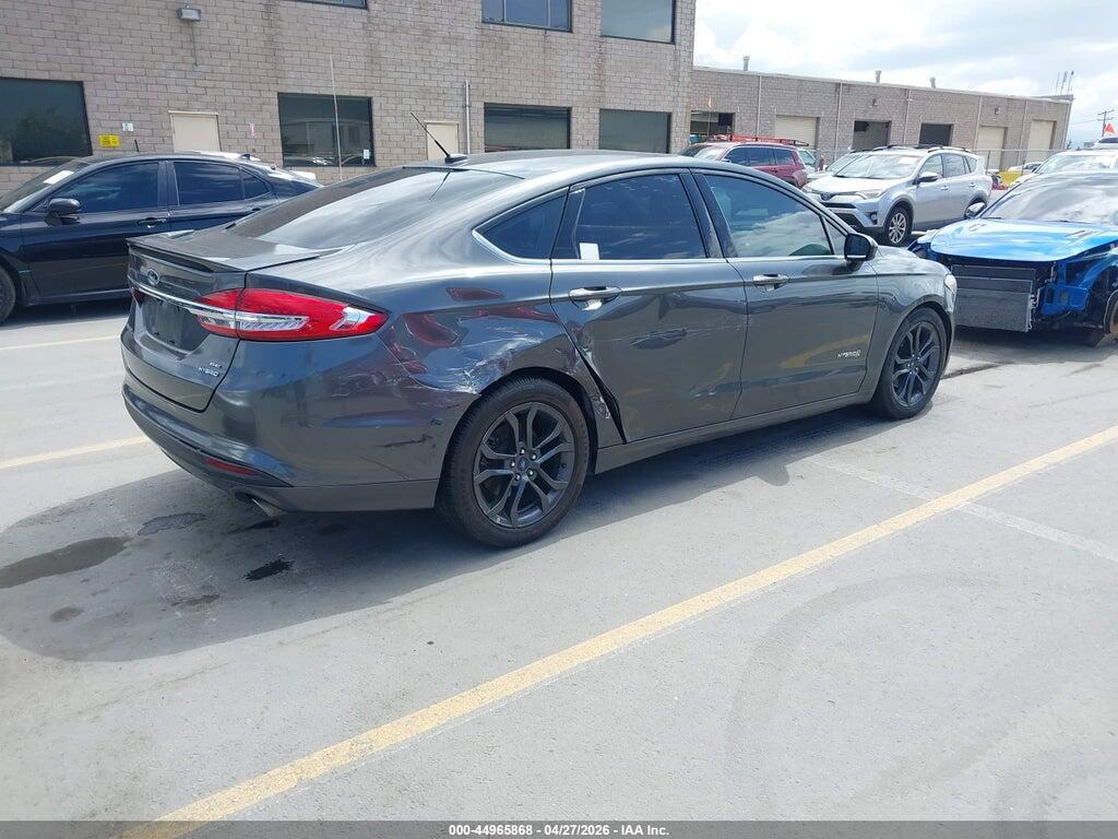 3FA6P0LU7JR139070 2018 FORD FUSION HYBRID photo no. 4