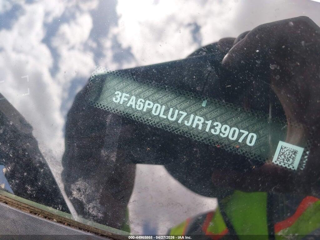 3FA6P0LU7JR139070 2018 FORD FUSION HYBRID photo no. 9