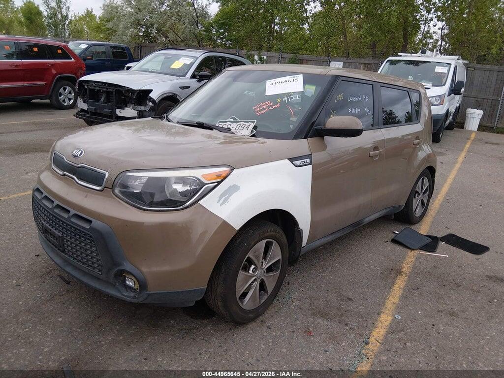 KNDJN2A29F7189121 2015 KIA SOUL photo no. 2