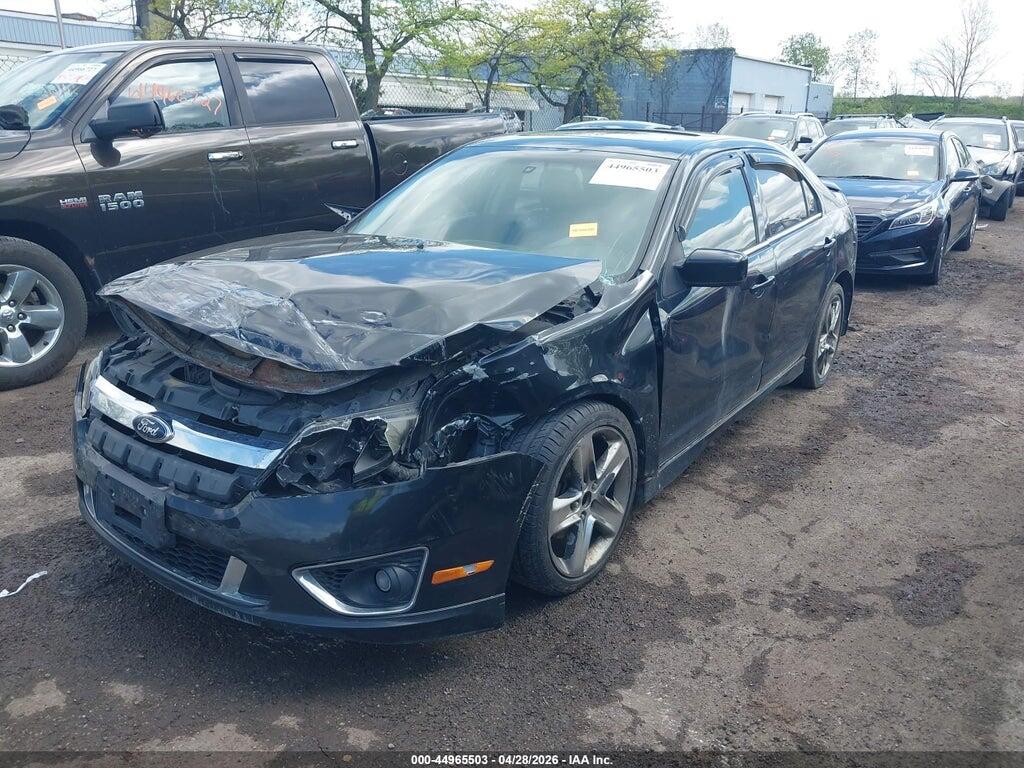 3FAHP0KC4AR129663 2010 FORD FUSION photo no. 2