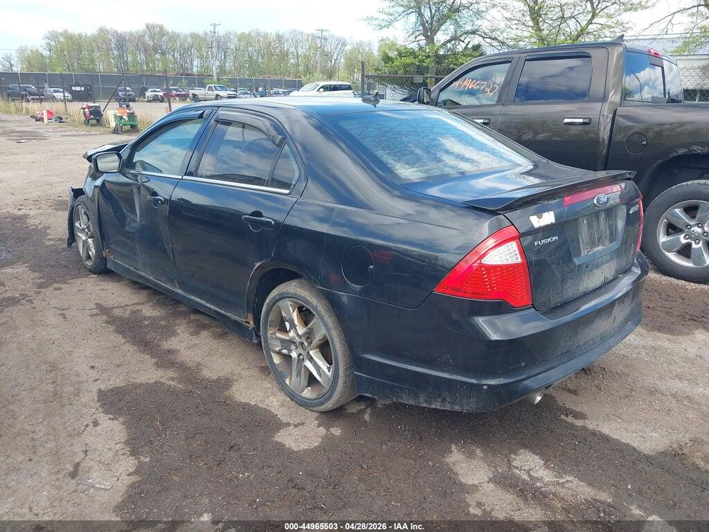 3FAHP0KC4AR129663 2010 FORD FUSION photo no. 3