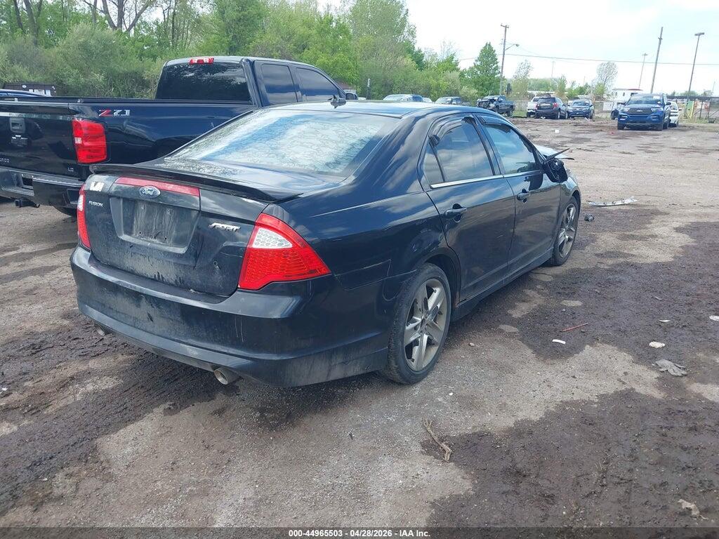 3FAHP0KC4AR129663 2010 FORD FUSION photo no. 4