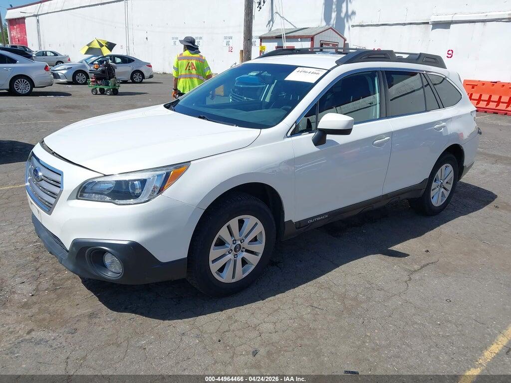 4S4BSACC1H3238962 2017 SUBARU OUTBACK photo no. 2