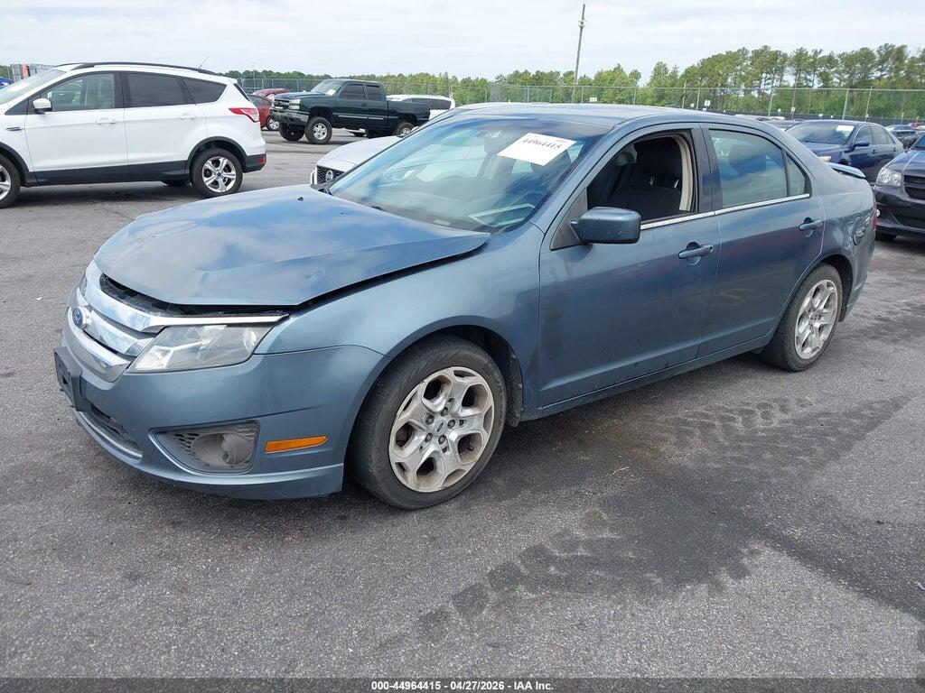 3FAHP0HA7BR240490 2011 FORD FUSION photo no. 2
