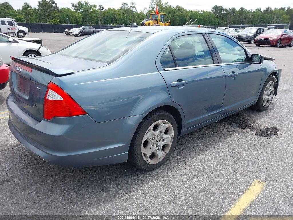 3FAHP0HA7BR240490 2011 FORD FUSION photo no. 4