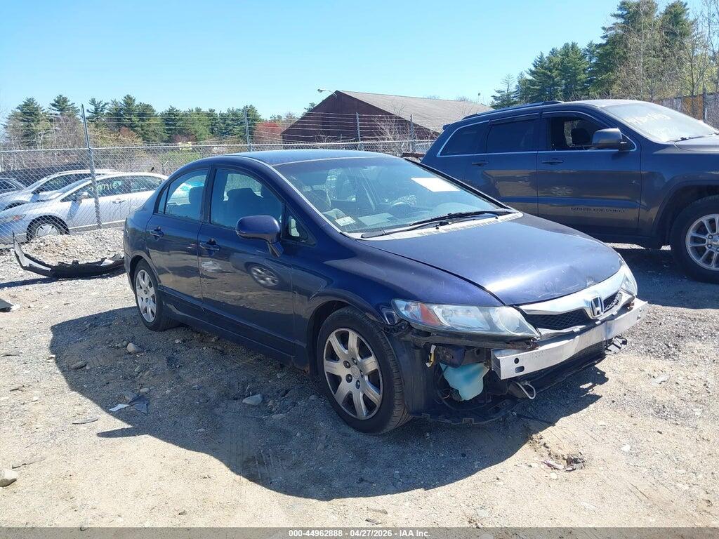 1HGFA16589L025452 2009 HONDA CIVIC photo no. 1