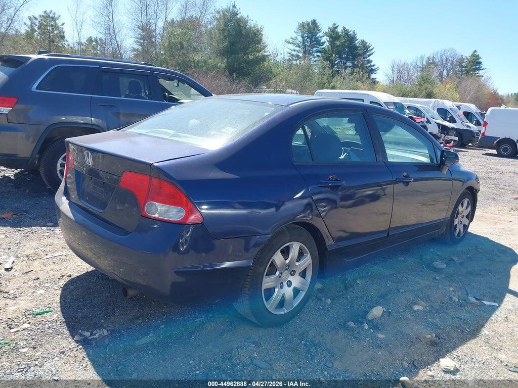 1HGFA16589L025452 2009 HONDA CIVIC photo no. 4