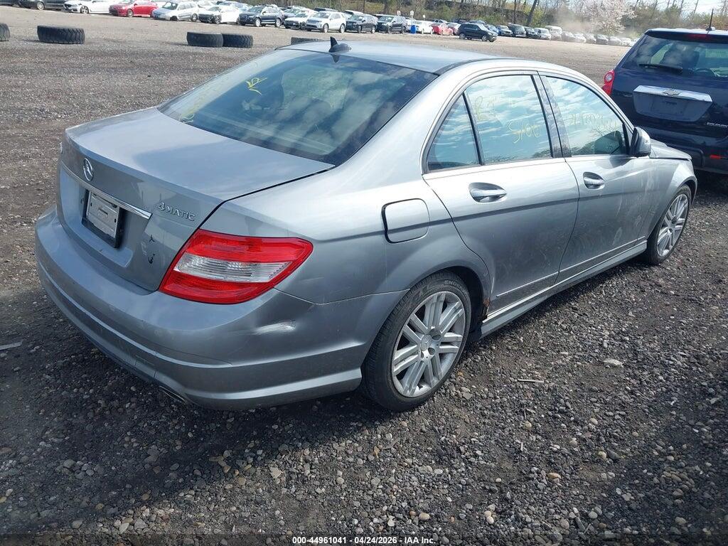 WDDGF81X68F157411 2008 MERCEDES-BENZ C 300 photo no. 4