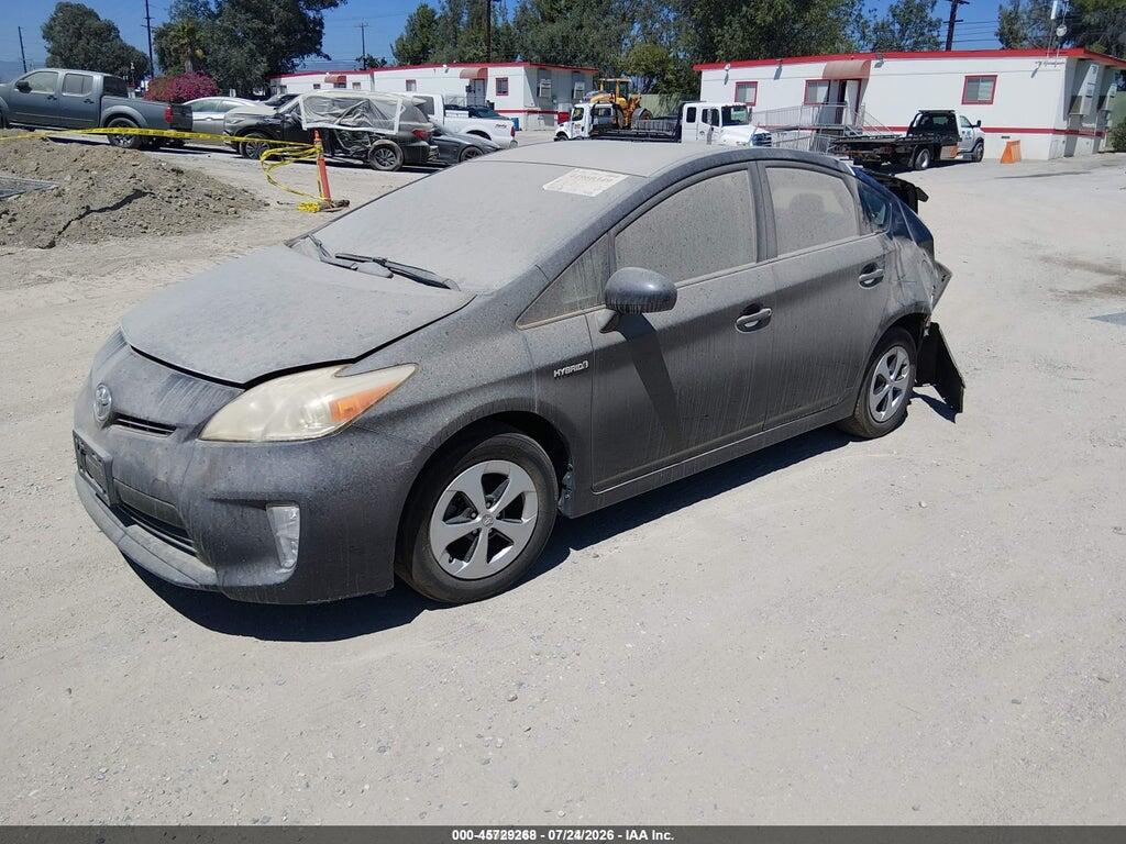 JTDKN3DU1F0465551 2015 TOYOTA PRIUS photo no. 2