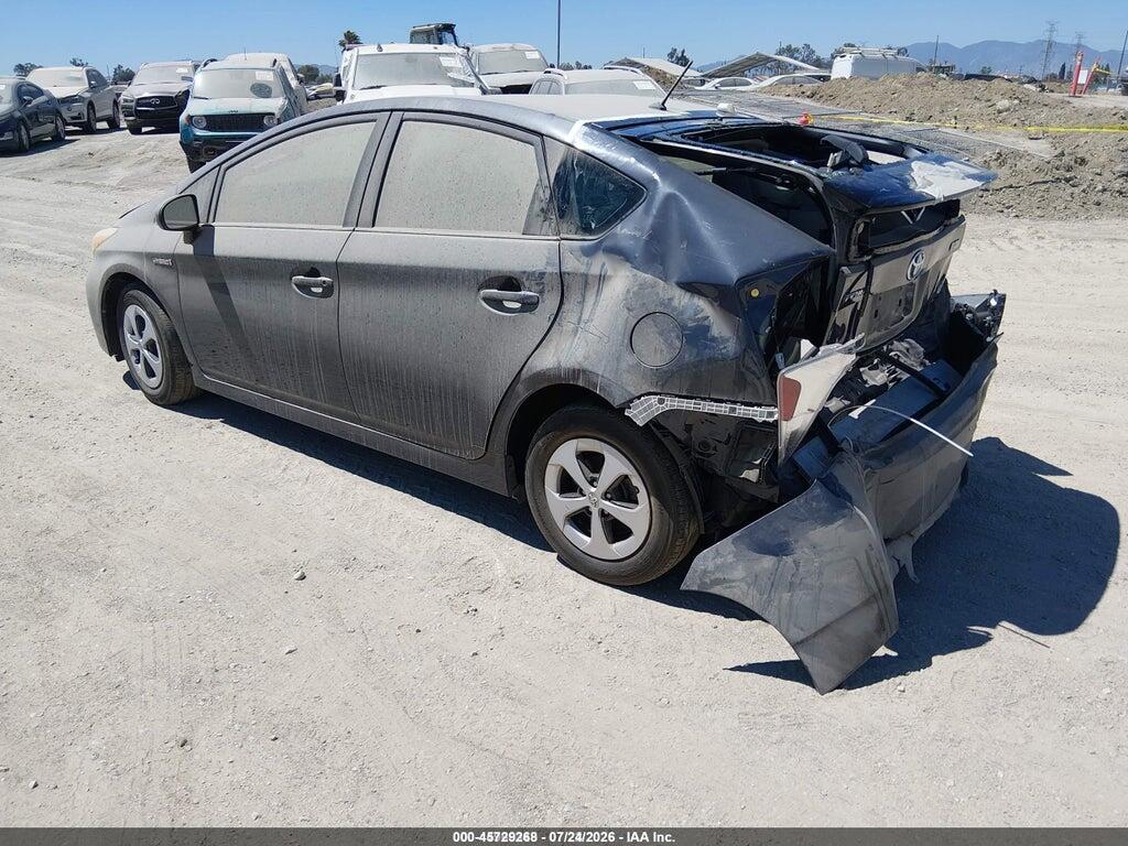 JTDKN3DU1F0465551 2015 TOYOTA PRIUS photo no. 3