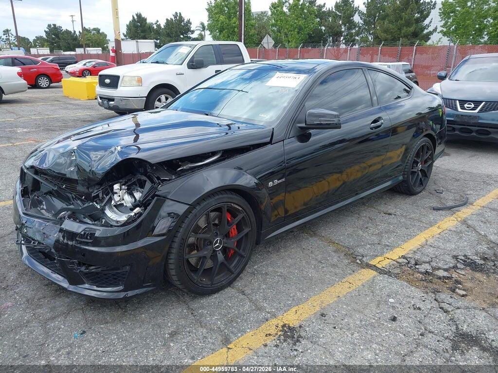 WDDGJ7HB3EG185479 2014 MERCEDES-BENZ C 63 AMG photo no. 2