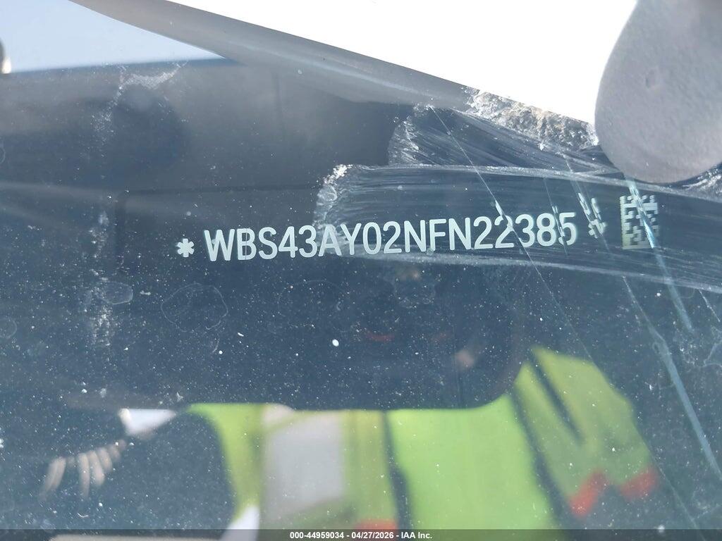 WBS43AY02NFN22385 2022 BMW M3 photo no. 9