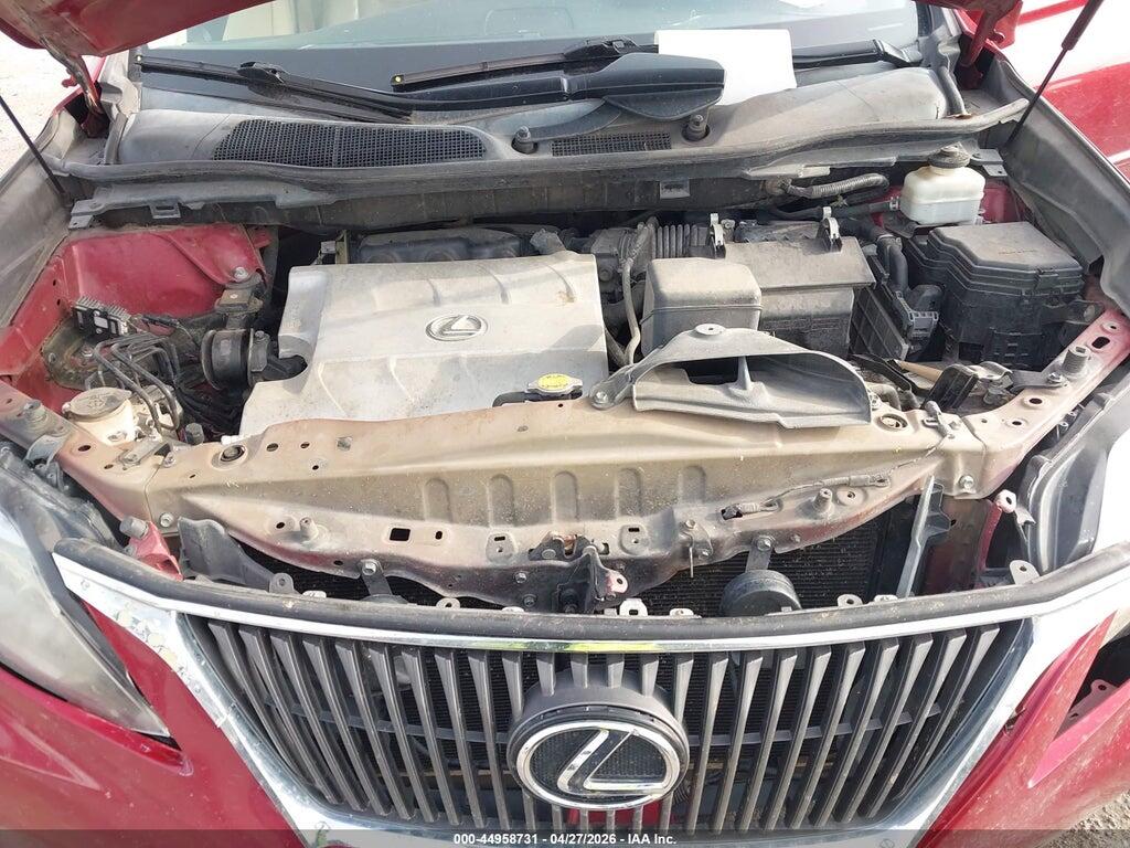 2T2ZK1BA4AC026990 2010 LEXUS RX 350 photo no. 10