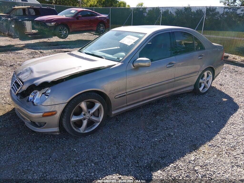 WDBRF52HX6F729066 2006 MERCEDES-BENZ C 230 photo no. 2