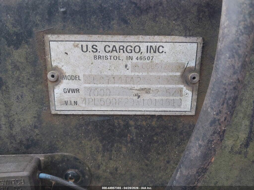 4PL500F29W1014513 1998 U.S. CARGO CARGO TRAILER photo no. 9